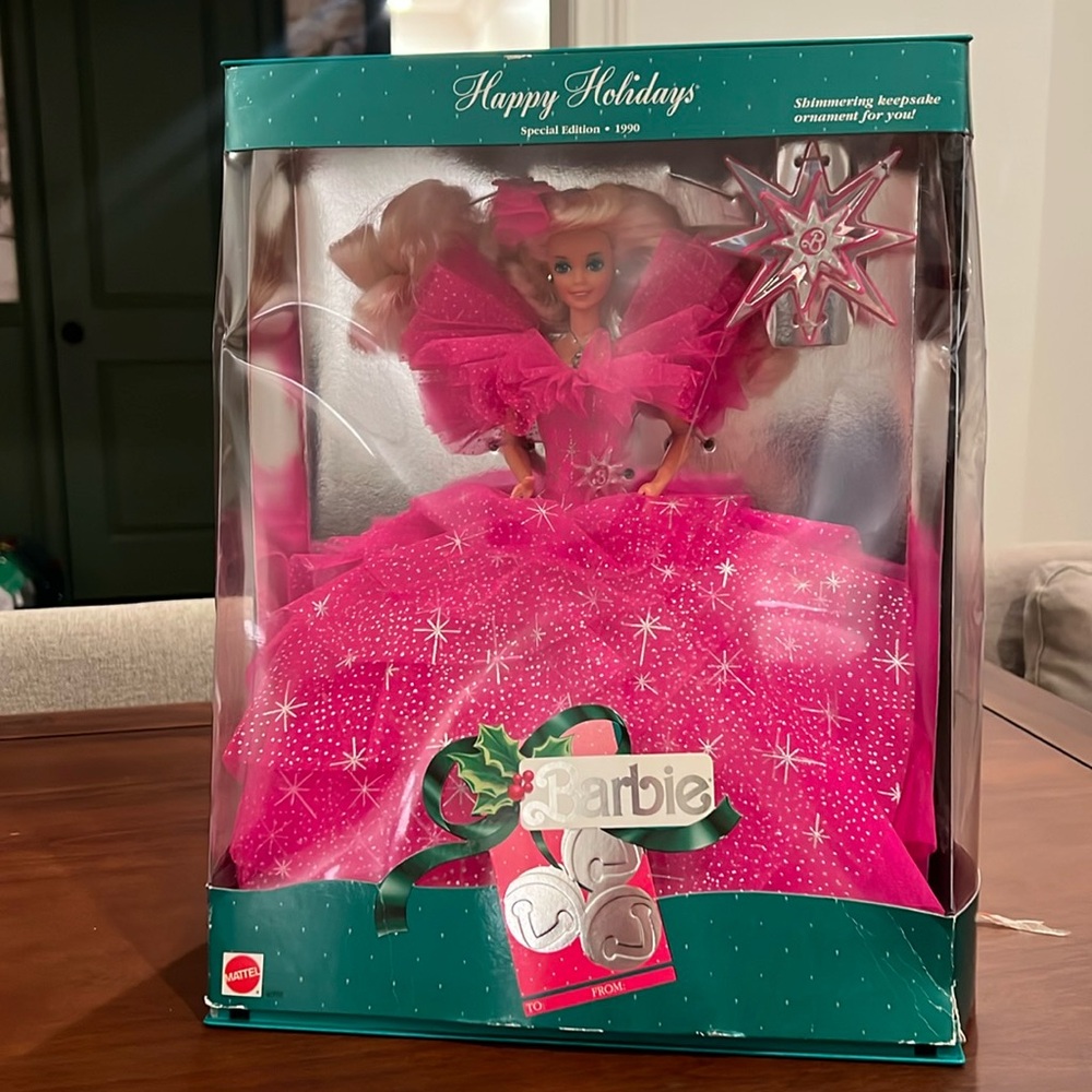1990 Happy Holidays Barbie